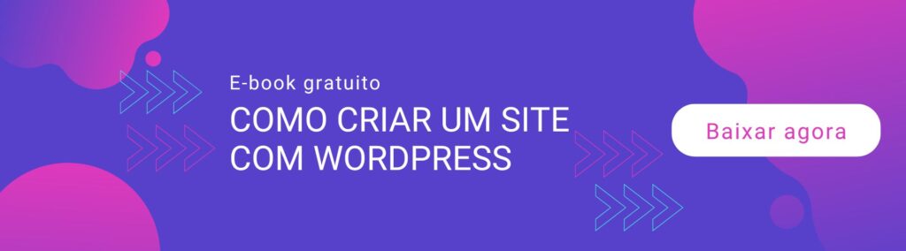 Como criar um site -Baixar Ebook Como Criar um site com WordPress